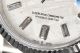 Swiss Rolex Daydate 36 CS Factory 904L Steel Meteorite Dial Baguette Markers (5)_th.jpg